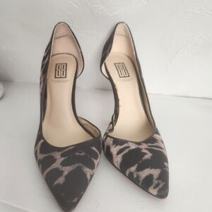 Animal-print heels